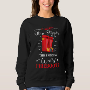 Sweatshirt Oubliez Les Chaussures En Verre Cette Princesse Po