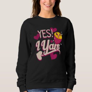 Sweatshirt Oui, je suis mon patate douce pour couple assorti