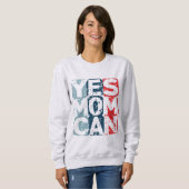 Sweatshirt Oui Maman Peut (Devant entier)