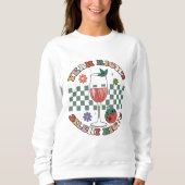Sweatshirt Oui, nuit de noël (Devant)