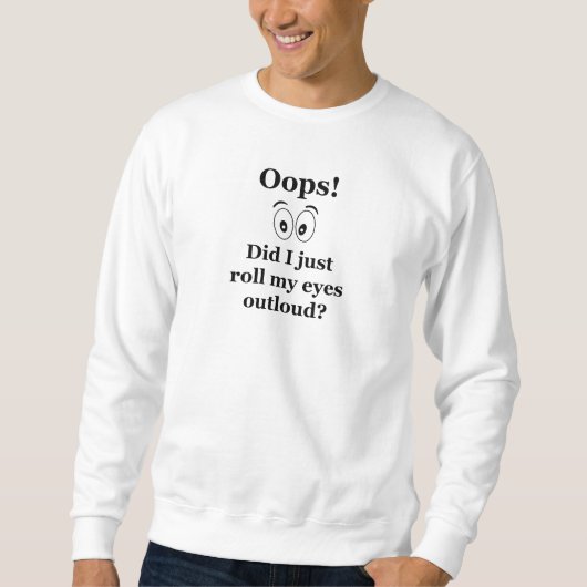 Sweatshirt Oups ! (Devant)