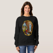 Sweatshirt Our Lady of Lourdes St Bernadette Immaculate Mary  (Devant entier)