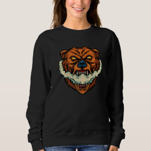 Sweatshirt Ours avec Vape Cloud Grizzly Tough Mean Woods Tee