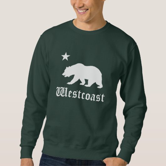 Sweatshirt Ours de la côte ouest (Devant)