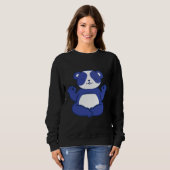 Sweatshirt Ours de yoga (Devant entier)