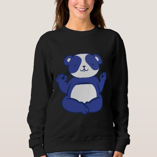 Sweatshirt Ours de yoga (Devant)