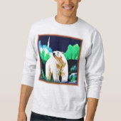 Sweatshirt Ours polaire en pleine nature. Commandez dès maint (Devant)