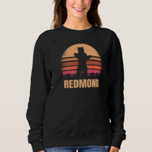 Sweatshirt Ours Vintage Redmond Oregon Ou Retro Distressed 80