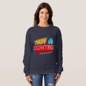 Sweatshirt Out of Control – Bold Typography Statement Design (Devant entier)