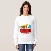 Sweatshirt Out of Control – Bold Typography Statement Design (Devant entier)
