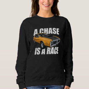 Sweatshirt Outlaw Street Racing Chase Est Une Course Drag Str