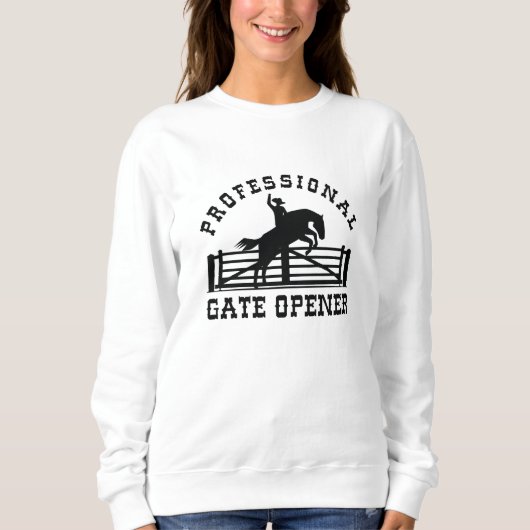 Sweatshirt Ouverture de porte professionnelle (Devant)