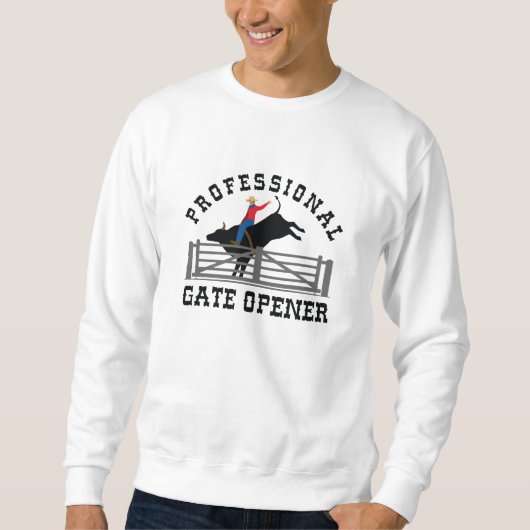 Sweatshirt Ouvreur de porte professionnel (Devant)