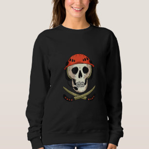 Sweatshirt Ouvrier Arboriste de l'arbre du crâne