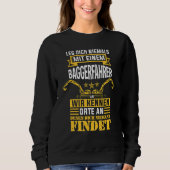 Sweatshirt Ouvrier de construction de Digger Digger (Devant)