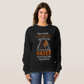 Sweatshirt Ouvrier de la construction de voies ferrées employ (Devant entier)