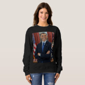 Sweatshirt Oval Office Portrait, Obama Barack Président des É (Devant entier)