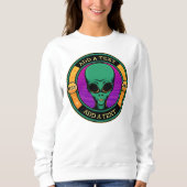 Sweatshirt OVNI extraterrestre (Devant)