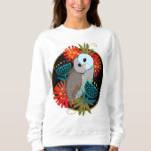 Sweatshirt OWL BY MYSELF chemises blanches - style de choix (Devant)