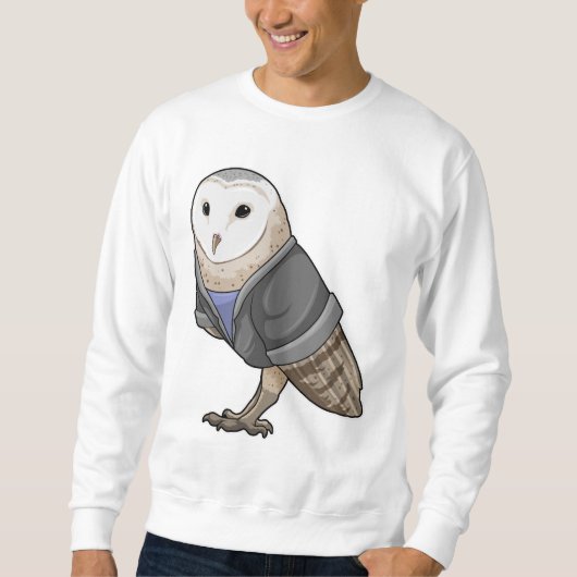 Sweatshirt Owl comme secrétaire (Devant)
