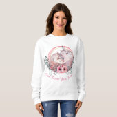 Sweatshirt Owl Love You Forever (Devant entier)