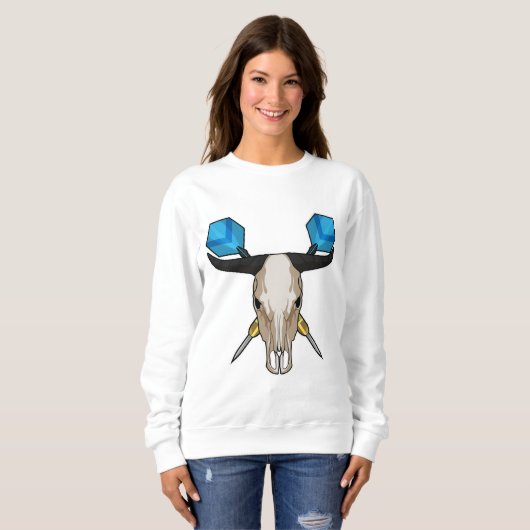 Sweatshirt Ox aux fléchettes avec fléchette (Devant entier)