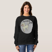 Sweatshirt Oy Avec Le Poodle (Devant entier)