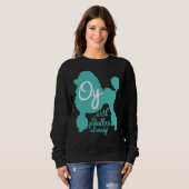 Sweatshirt Oy avec les canicules déjà ! (Devant entier)