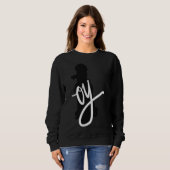 Sweatshirt Oy Poodle (Devant entier)