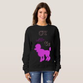 Sweatshirt Oy With The Poodle Edition 3 (Devant entier)
