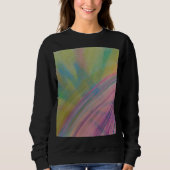 Sweatshirt P9 Art Abstrait Coloré Unique (Devant)