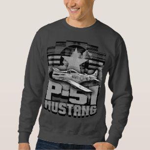 Sweatshirt P-51 Mustang