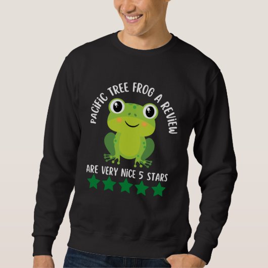 Sweatshirt Pacific Tree Frog Review Tapestry Frog (Devant)