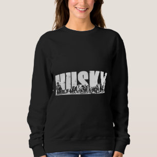 Sweatshirt Pack Chien Sibérie Husky Avec Eskimo