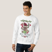 Sweatshirt pain d'épices de Noël (Devant entier)