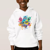 Sweatshirt Paint Splatter Monsters (Devant)