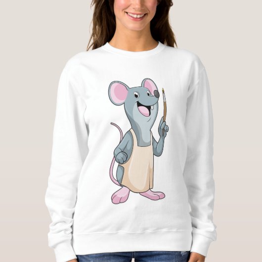 Sweatshirt Painter with Paint brush (Devant)