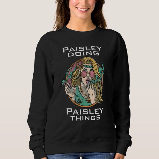 Sweatshirt Paisley (Devant)