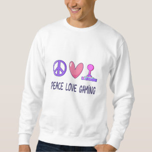 Sweatshirt Paix Amour Gaming