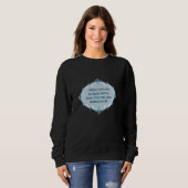 Sweatshirt Paix dans les eaux profondes (Devant entier)