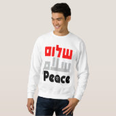 Sweatshirt Paix de 3 manières pour assortir la Jordanie (Devant entier)
