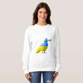 Sweatshirt Paix et guerre (Devant entier)