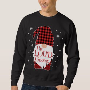 Sweatshirt Pajama de Noël Cadeau familial Loud Gnome Buffalo