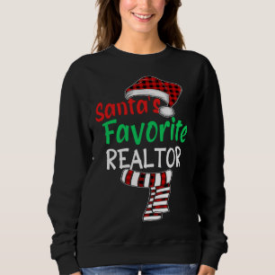 Sweatshirt Pajama de Noël Santa Claus Père Noël Favori Real