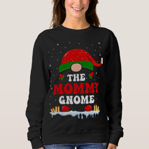 Sweatshirt Pajamas De Correspondance De Noël De La Mère Gnome