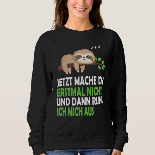 Sweatshirt Pajamas de nuit de Sloth (Devant)