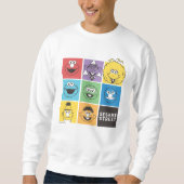 Sweatshirt Pal de rue Sésame | Blocs de couleurs (Devant)