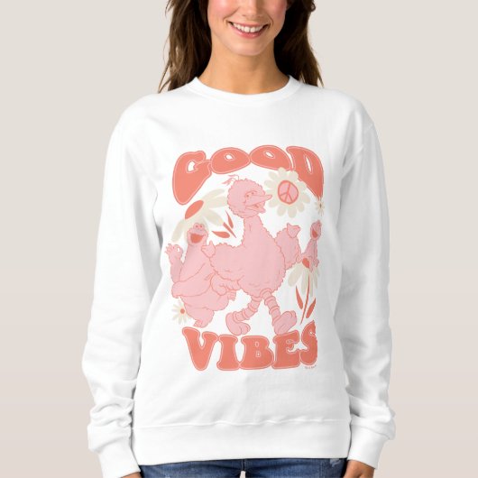 Sweatshirt Pal de rue Sésame | GOOD VIBES (Devant)