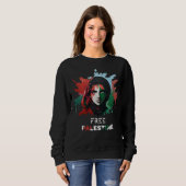 Sweatshirt palestine libre (Devant entier)
