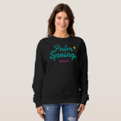 Sweatshirt Palm Springs Design (Devant entier)
